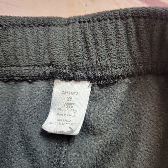 Carter's fleece pants 3T - Picture 3 of 3